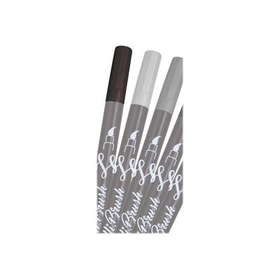 4014421191052-Online Calli.Brush Grey Edition - 5 Stylos pinceaux à double embout - couleurs grises assorti-Gros plan-8