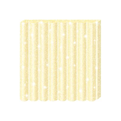 4007817804926-Pâte Fimo Kids  - Jaune Pailleté - 42G-Angle droit-0