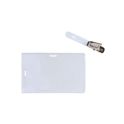 8413623907144-Grafoplas - Porte-badge de nom - pour 55 x 95 mm - clip - transparent (pack de 50)--0
