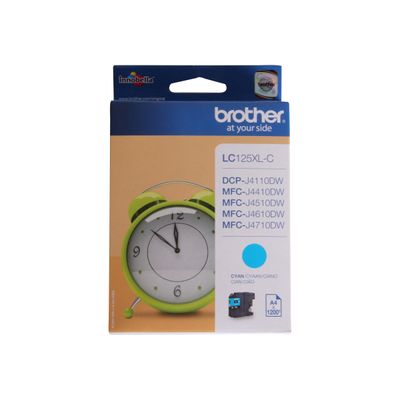 5014047563256-Brother LC125XL - cyan - cartouche d'encre originale-Avant-1