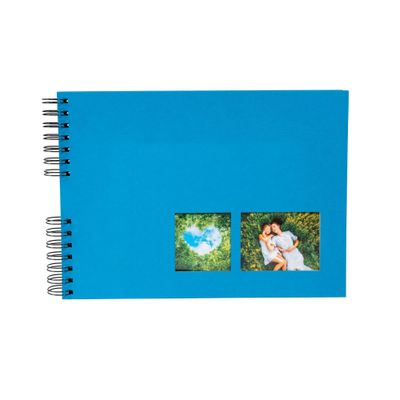 3130630150022-Exacompta Milano - Album photos 32 x 22 cm - 50 pages - bleu--0