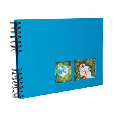 3130630150022-Exacompta Milano - Album photos 32 x 22 cm - 50 pages - bleu--1