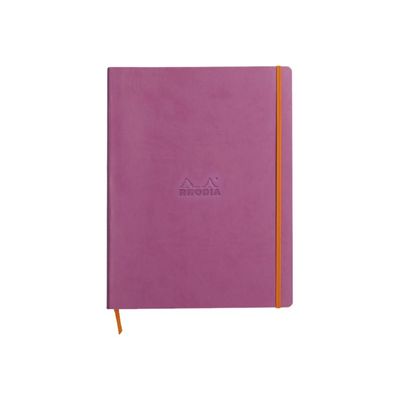 3037921177112-RHODIA Rhodiarama - Carnet souple A4+ - 160 pages - ligné - lilas-Avant-0