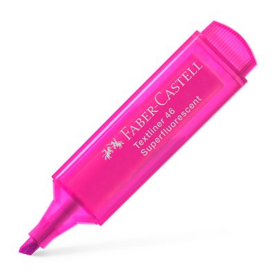 4005401546283-Faber Castell - Surligneur TL 46 superfluorescent - Rose--0