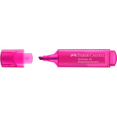 4005401546283-Faber Castell - Surligneur TL 46 superfluorescent - Rose--1