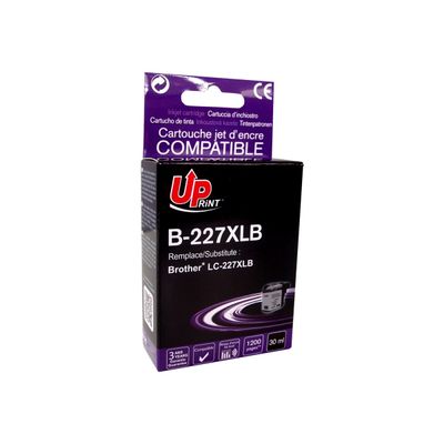 3584770895426-Cartouche compatible Brother LC227XL - noir - Uprint-Angle gauche-0