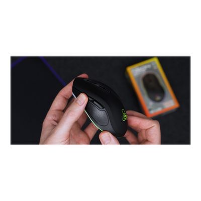 3760162064520-The G-Lab Kult Néon - Souris sans fil - noir-Arrière-4