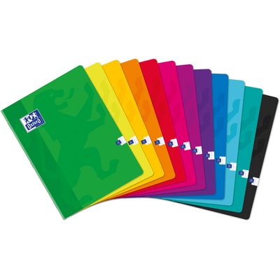 3020122873532-Oxford - Cahier 24 x 32 cm - 96 pages - grands carreaux (Seyes) - disponible dans différentes couleurs--0