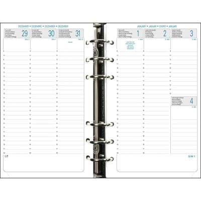 3660942001250-Exacompta Exatime 17 - Recharge pour organiseur - 1 semaine sur 2 pages à la verticale - 16 mois - 10,--0