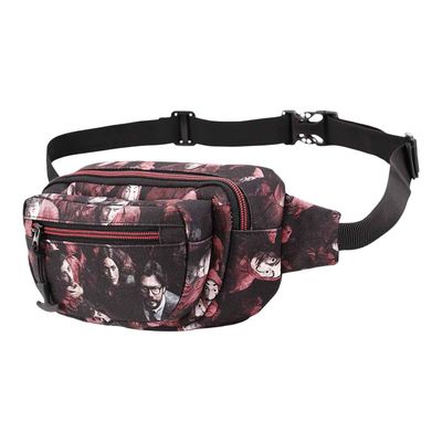 8445118024449-Money Heist Together - Sac banane - multicolore - Karactermania-Angle droit-0