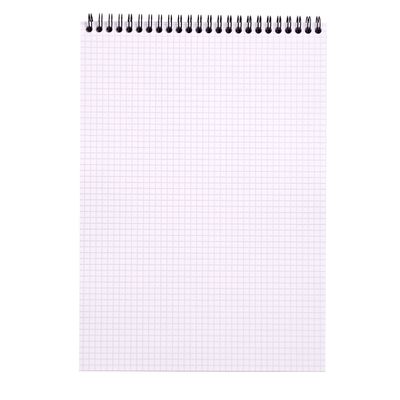 3037920185002-Rhodia - Bloc notes à spirale - A4 - 80 pages - petits carreaux--2