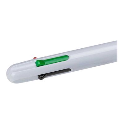 4004675140166-Schneider Take 4 - Stylo à bille 4 couleurs - blanc-Gros plan-1