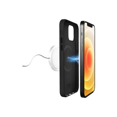 8033830299148-Puro SKYMAG - coque de protection pour Iphone 12/12 Pro - compatible MagSafe - rouge-Arrière-1