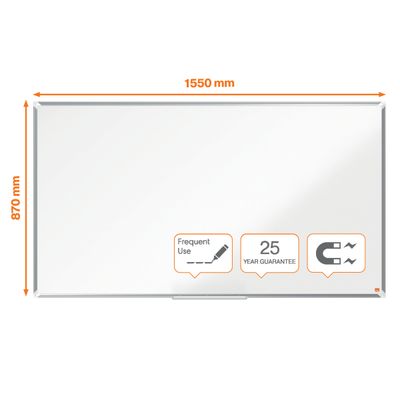 5028252611909-Nobo Premium Plus Widescreen - Tableau blanc émaillé - magnétique - 155 x 87 cm--2