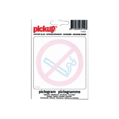0400791422386-Pickup - Pictogramme inversé - Interdit de fumer - 100 x 100 mm-Avant-0