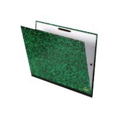 3148950031167-CANSON studio - Carton à dessin - 2 élastiques - 370 x 520 mm - noir, vert-Angle droit-0