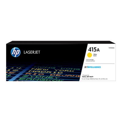 0192018046368-HP 415A - jaune - cartouche laser d'origine-Avant-0