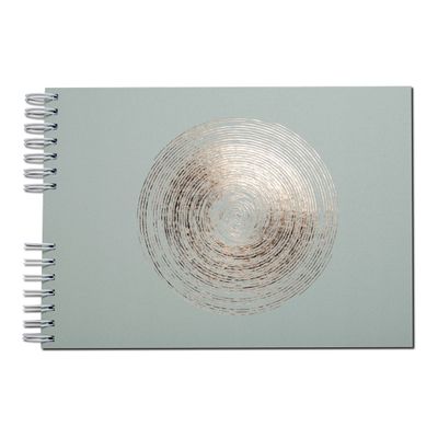 3130630161653-Exacompta Ellipse - Album photos à spirale 32 x 22 cm - 50 pages - vert-Avant-0