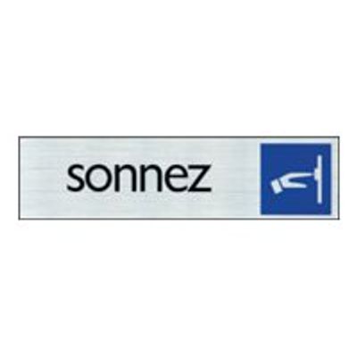 40581026-Pickup - Plaque de signalisation - 165 x 44 mm - sonnez-Avant-0