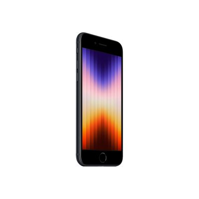 194253015536-Apple iPhone SE 2022 (3e gen) - Smartphone - 5G - 64 Go - noir-Angle gauche-0