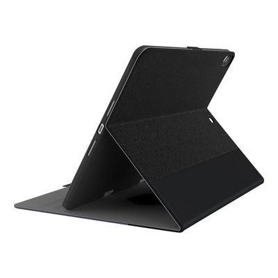 848116024851-Cygnett TekView Slimline - Etui folio pour iPad 10.2" (7e gen) - gris, noir -Arrière-1