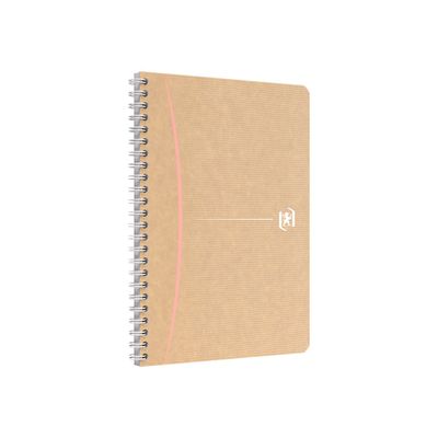 3020120163376-Oxford Touareg - Cahier A5 - 180 pages - grands carreaux (Seyes)-Angle gauche-6