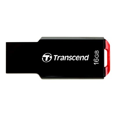 0760557832737-Transcend JetFlash 310 - clé USB - 16 Go-Avant-0