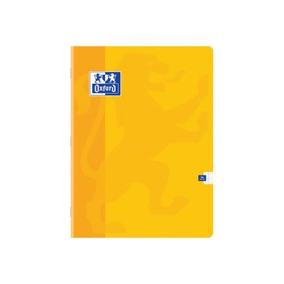 3020122873532-Oxford - Cahier 24 x 32 cm - 96 pages - grands carreaux (Seyes) - disponible dans différentes cou-Avant-1