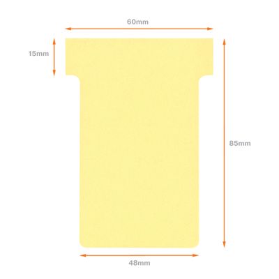 3147330066249-Nobo - 100 Fiches en T - Taille 2 - jaune--2