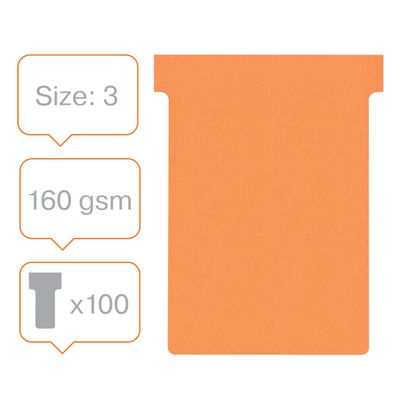 3147330068830-Nobo - 100 Fiches en T - Taille 3 - orange--1
