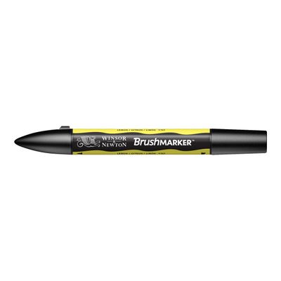 884955043097-BrushMarker - Stylo pinceau et marqueur - citron-Angle gauche-1