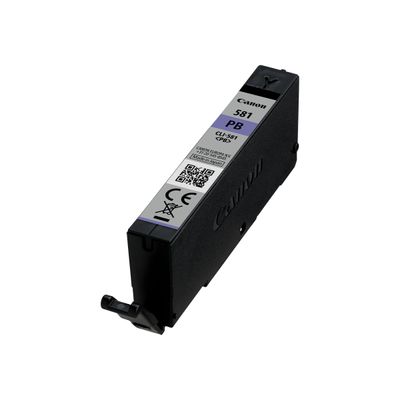 4549292087123-Canon CLI-581 - bleu photo - cartouche d'encre originale-Angle droit-0