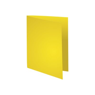 3288588070111-Exacompta Rock"s - 30 Sous-chemises - 80 gr - pour 100 feuilles - jaune-Angle droit-0