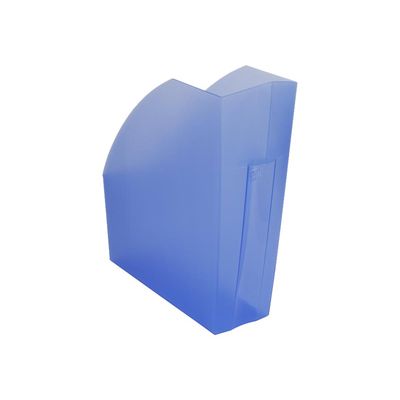 9002493018693-Exacompta The Magazine - Porte-revues bleu glacé-Angle gauche-0