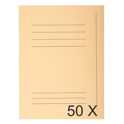 3288582350028-Exacompta Super 210 - 50 Chemises imprimées - 210 gr - bulle--0