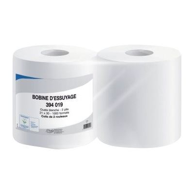 2012346012713-Lucart Professional Techline - Rouleau d'essuie-mains double épaisseur - 1000 feuilles-Avant-0