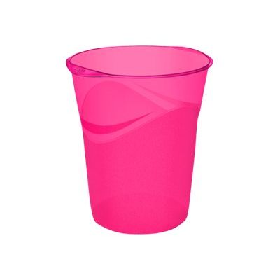 3462152807901-CEP Happy - Corbeille à papier 14L - rose indien-Angle gauche-0