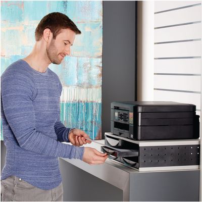 0775112400412-Fellowes - Support imprimante multi-rangement 4 tiroirs--3