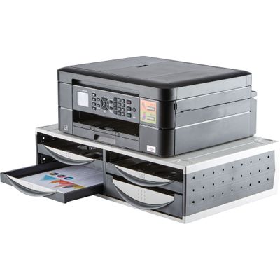 0775112400412-Fellowes - Support imprimante multi-rangement 4 tiroirs--1