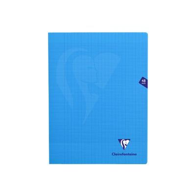 3329683033110-Clairefontaine Mimesys - Cahier polypro 24 x 32 cm - 48 pages - grands carreaux (Seyes) - disponible dans-Avant-1