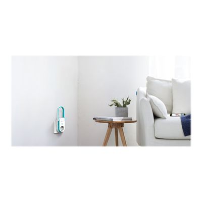 6935364050849-TP-Link RE365 - Répéteur WiFi / Point d'accès WiFi 5 (AC1200 Mbps) + prise intégrée + -Angle gauche-3