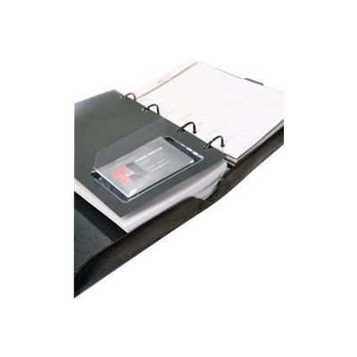4005546803159-Durable Pocketfix Plus - 10 Pochettes adhésives 57x90 mm avec rabat-Angle gauche-2
