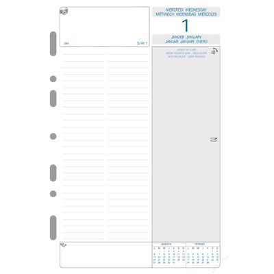 3660942004916-Exacompta Exatime 21 - Recharge pour organiseur - 1 jour par page - 14,2 x 21 cm--0