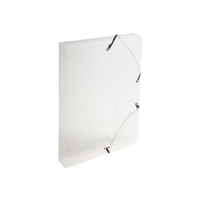 3130630596103-Exacompta Crystal - Boîte de classement plastique - dos 40 mm - disponible dans différent-Angle gauche-1