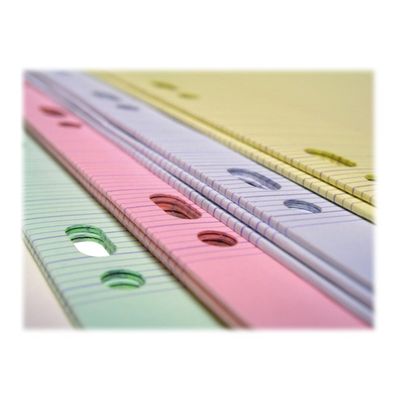 3329680471113-Clairefontaine - copies doubles - 200 pages - A4 - couleurs assorties - grands carreaux (Seyes-Gros plan-1