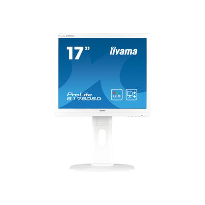 4948570113095-iiyama ProLite B1780SD-1 - écran LED 17" - blanc-Avant-0