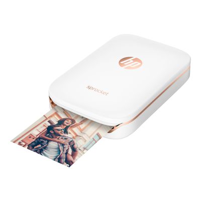 190781575788-HP Sprocket Photo - imprimante - couleur - zinc - avec Papier photo HP ZINK Sticky-Backed (10-Angle droit-0