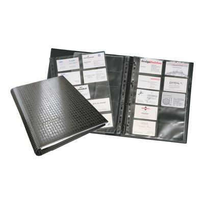 4005546206875-Durable Visifix Centium - Classeur pour cartes de visite-Multi-angle-0