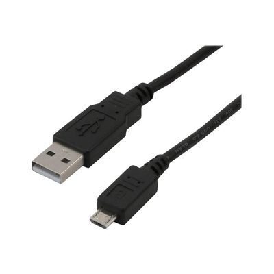 0000006139025-MCL Samar - câble USB 2.0 type A (M) vers Micro-USB de type B (M) - 2 m-Angle droit-0
