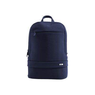 8032572150083-Nava Easy+ Large - Sac à dos pour ordinateur portable 15,6" et porte-Ipad - bleu nuit-Avant-1